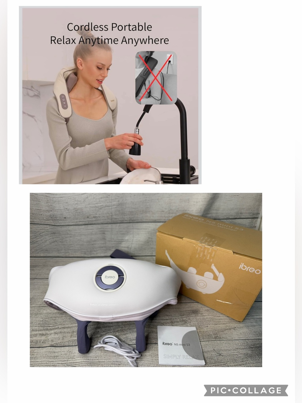 ibreo Neck and Shoulder Massager
N5 mini S3 - Lavender Gray
